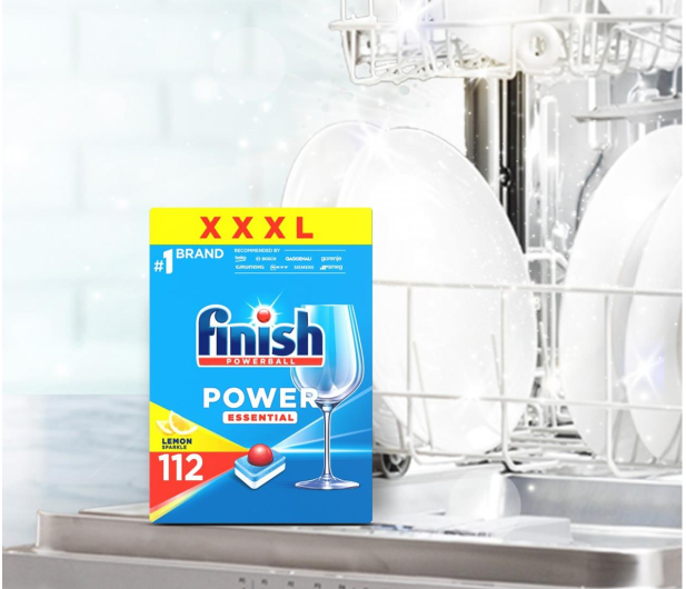 FINISH Tabletki Power Essential 112 lemon - 1068544 - zdjęcie 2